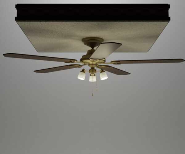 ArtStation World's Greatest Ceiling Fan Game Assets