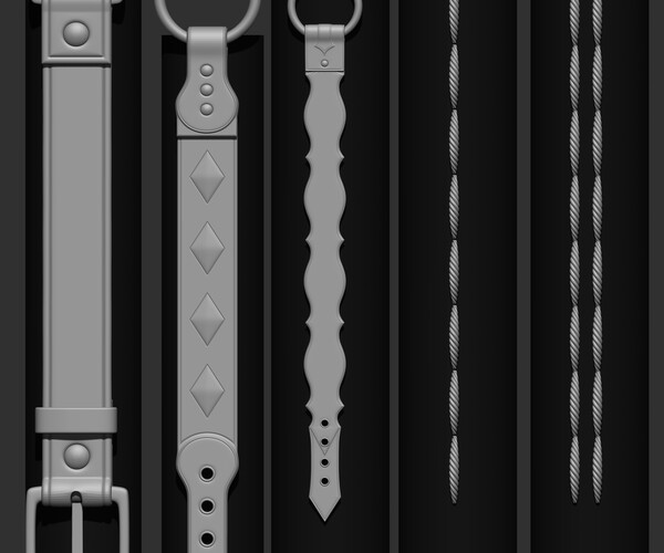 ArtStation - ULTIMATE Strap & Buckles