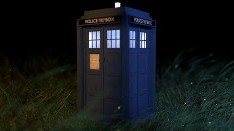 Tardis 3D Model