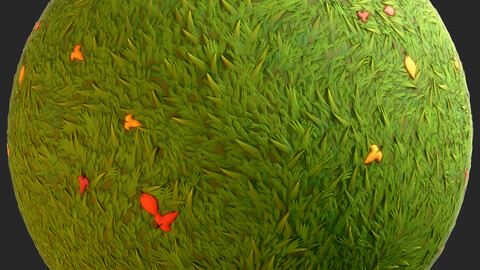 Stylized Grass Material