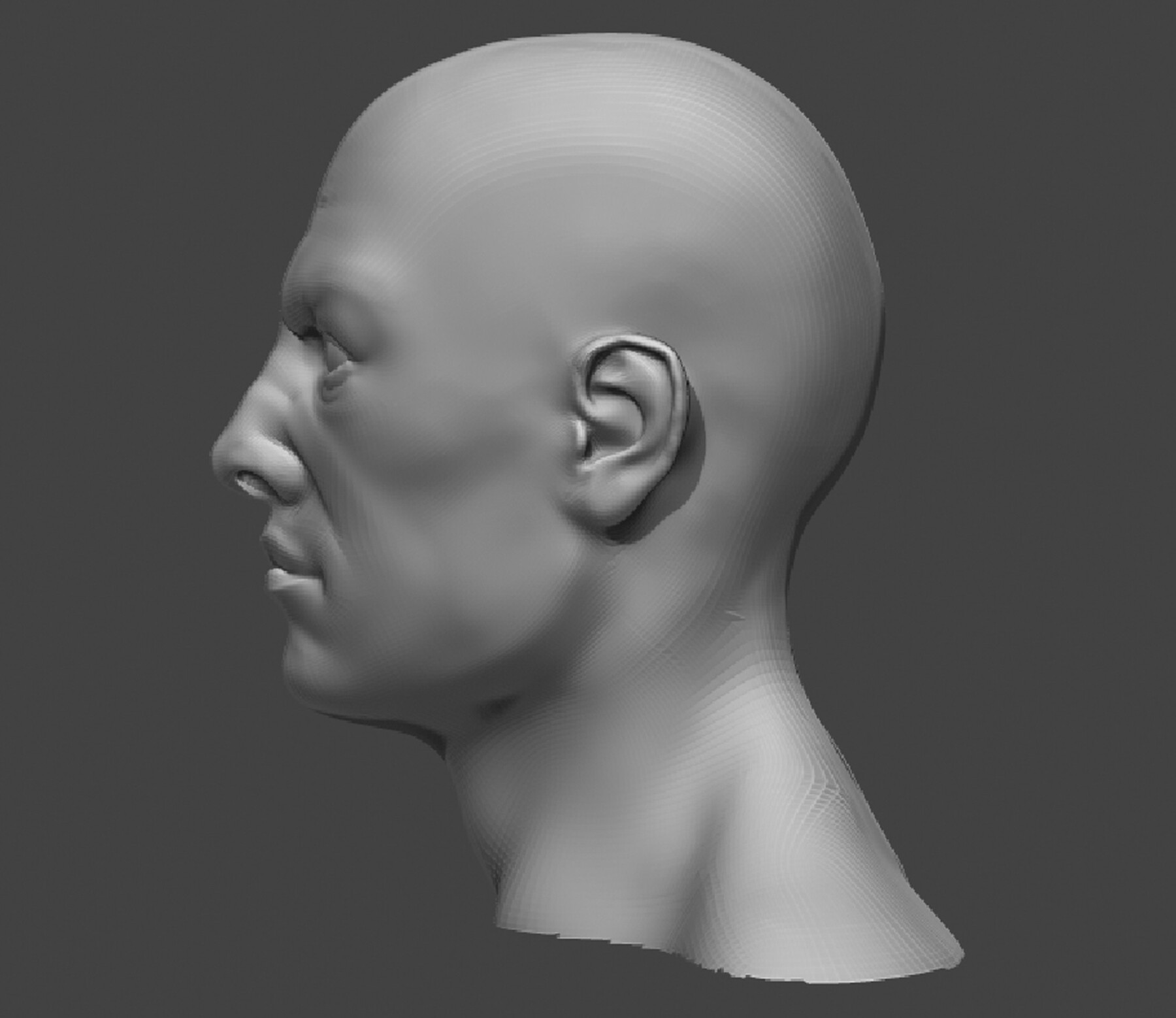 ArtStation - Male And Female Head Realistic Base Mesh #2 3D Model ...