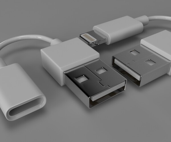ArtStation - Socket Adaptor input output | Game Assets