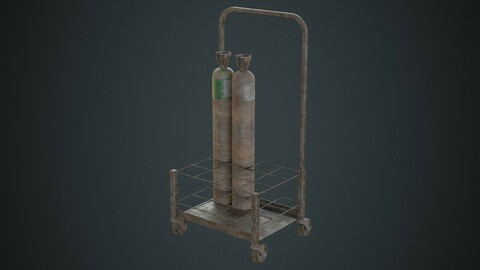 Gas Cylinder 3D