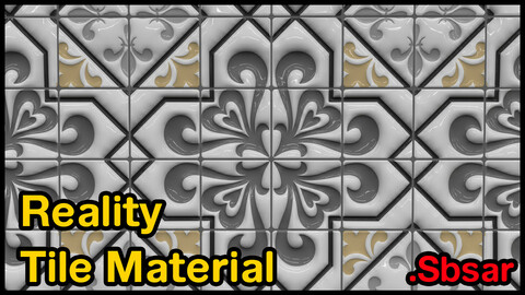 Reality Tile Material / v40 / .sbsar