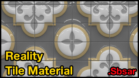 Reality Tile Material / v41 / .sbsar