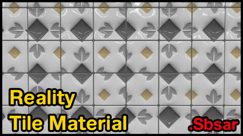 Reality Tile Material / v42 / .sbsar
