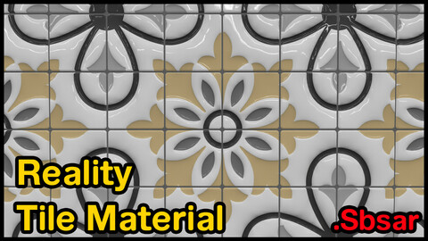Reality Tile Material / v43 / .sbsar