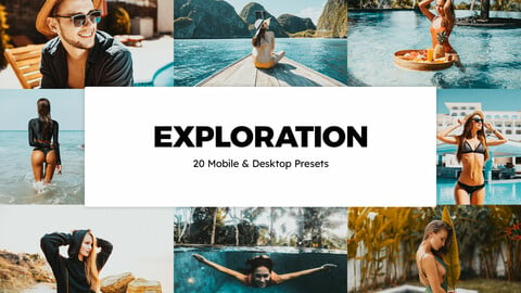 20 Exploration LUTs and Lightroom Presets