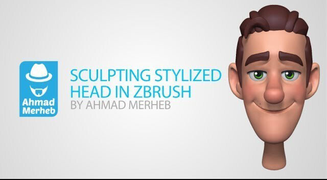 how to sculpt a stylized head in zbrush