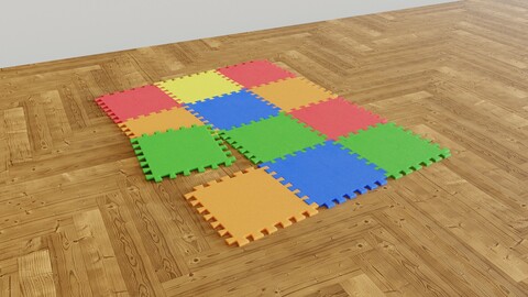 Floor Puzzle decoration