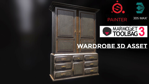 Wardrobe 3D Asset