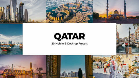 20 Qatar LUTs and Lightroom Presets