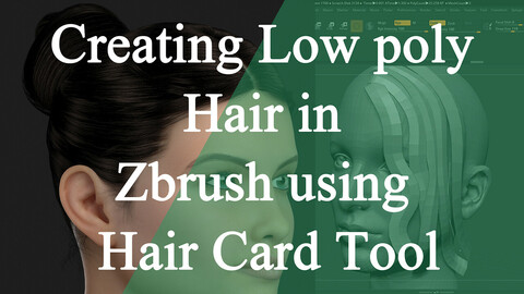 Hair Card Tool for Zbrush
