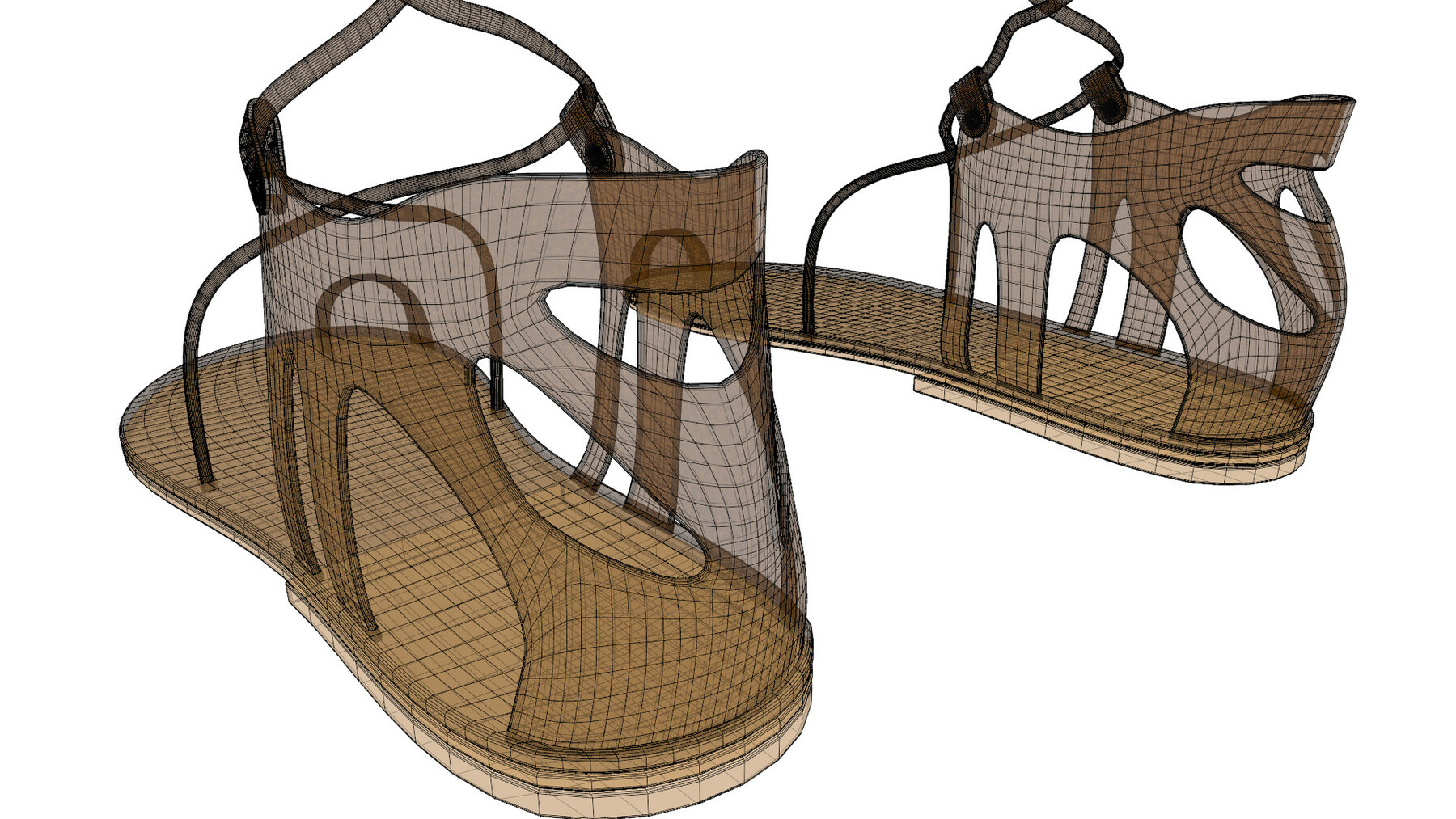 ArtStation - 3D Gladiator Sandals | Resources