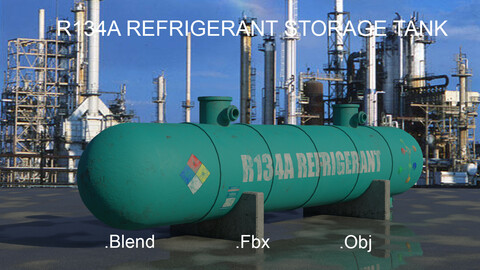 Industrial R134A Refrigerant Storage Tank