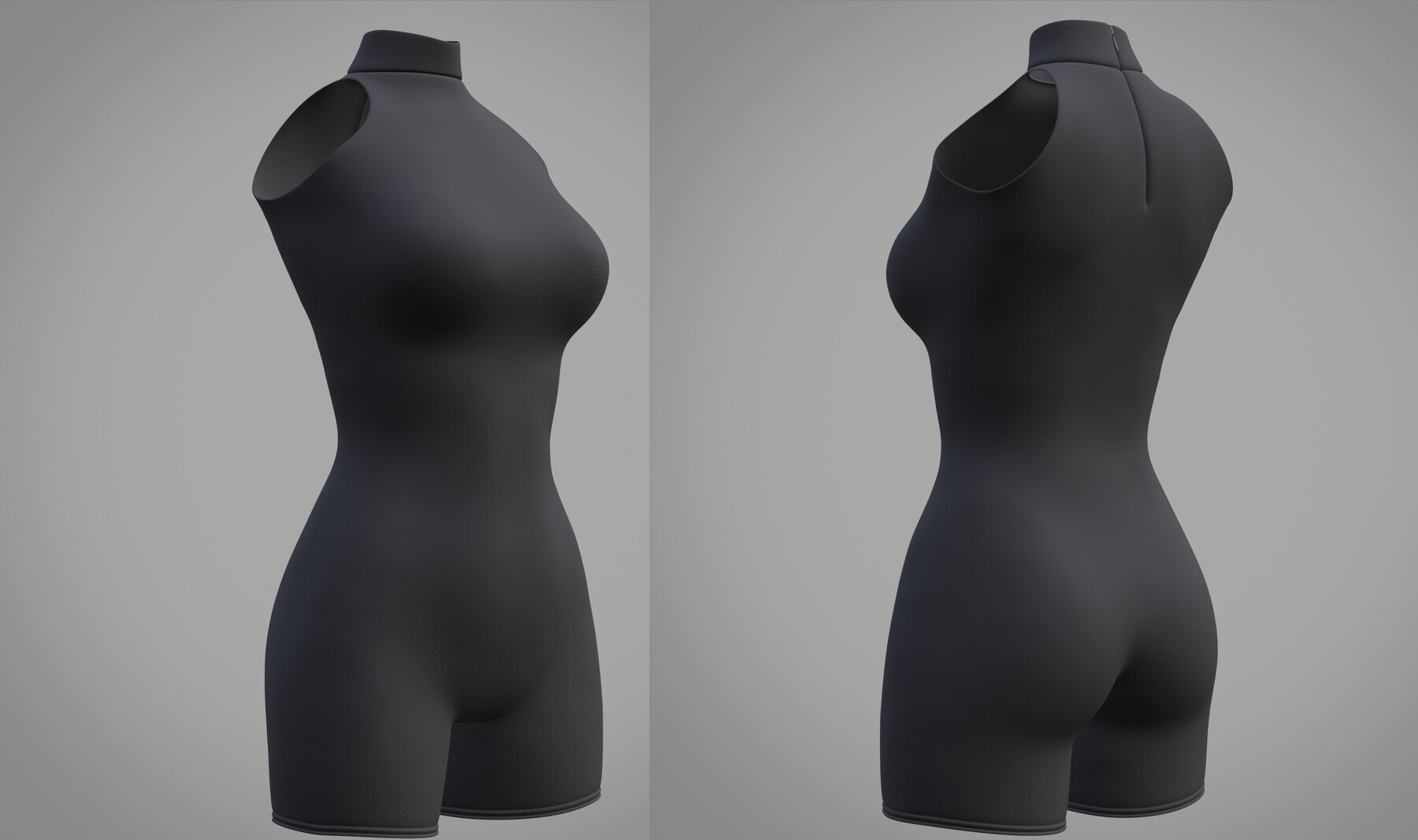 ArtStation - Female bodysuit - 3D model