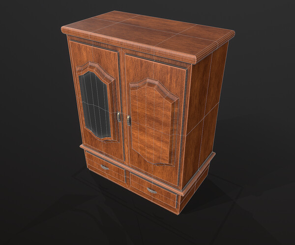 ArtStation - Wardrobe | Game Assets