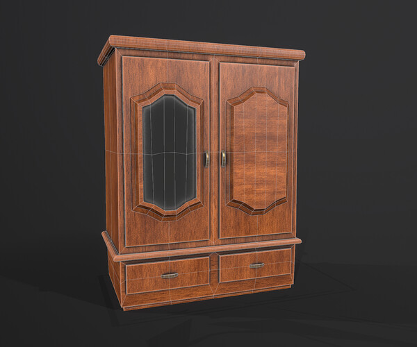 ArtStation - Wardrobe | Game Assets