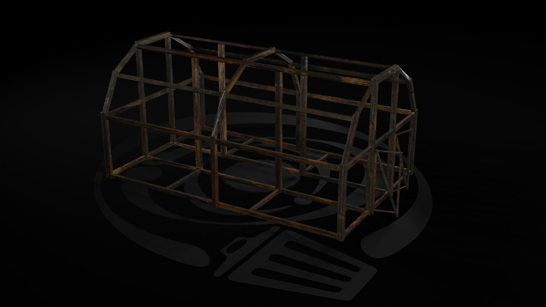 ArtStation - AAA Wooden Enterable Medieval Primal Warehouse 01 R | Game ...