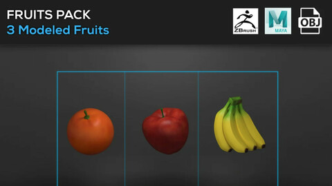 Fruits Model Pack