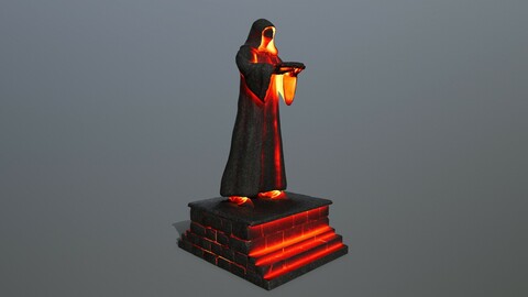 lava statue