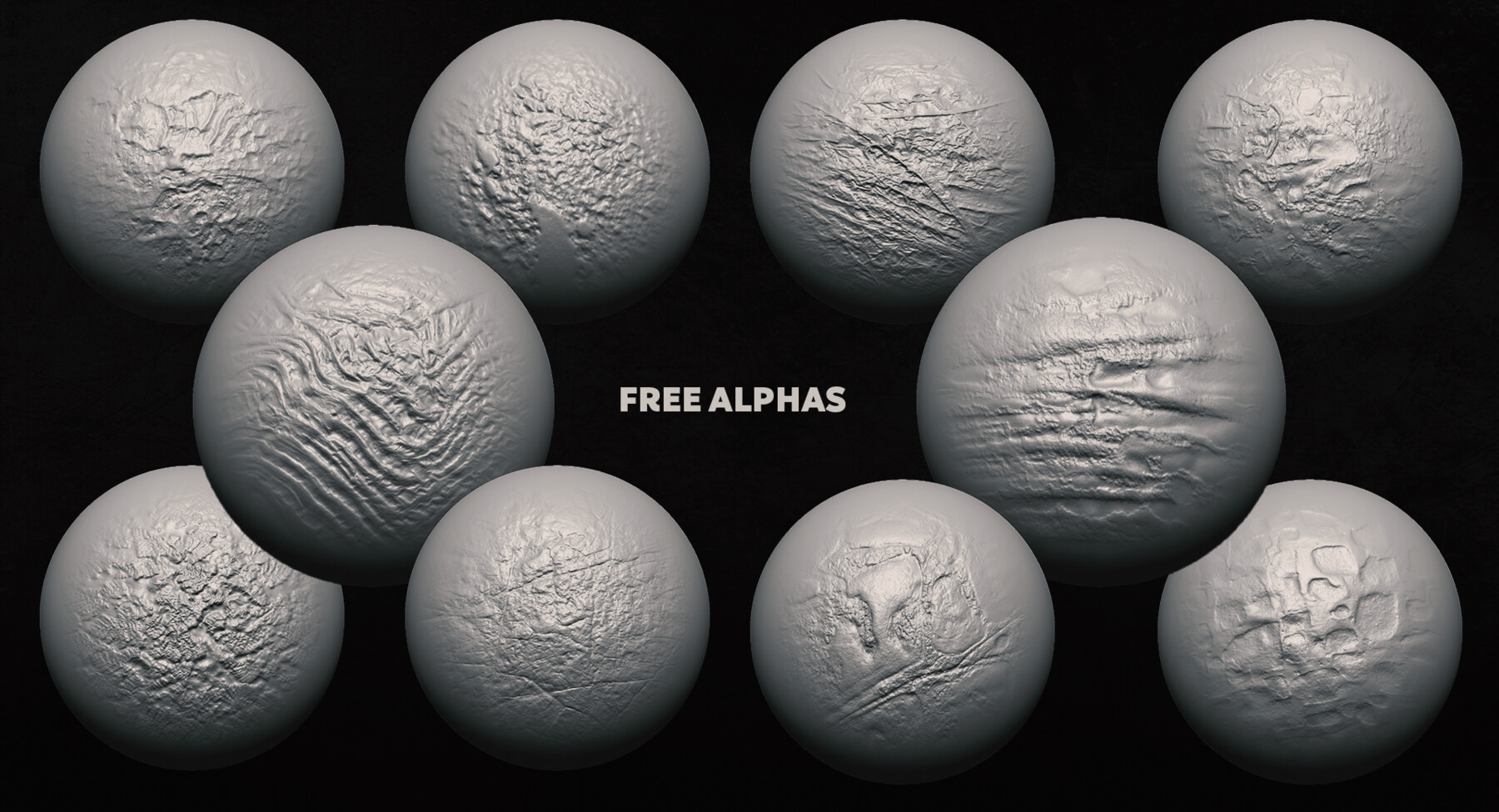 zbrush alphas free
