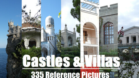 Сastles & Villas, ancient Muslim arch 335 Photo Reference Pictures