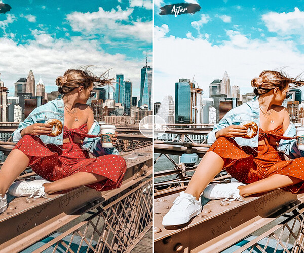 ArtStation Light and Airy Lightroom Presets Artworks