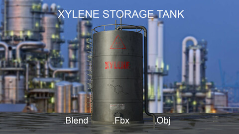 Industrial Xylene Storage Tank