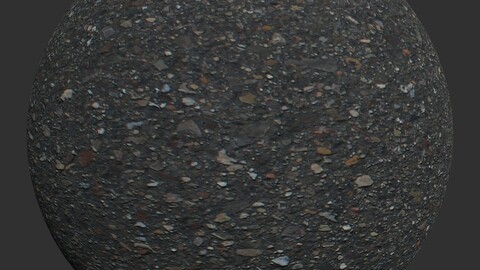 Asphalt 1 PBR Material