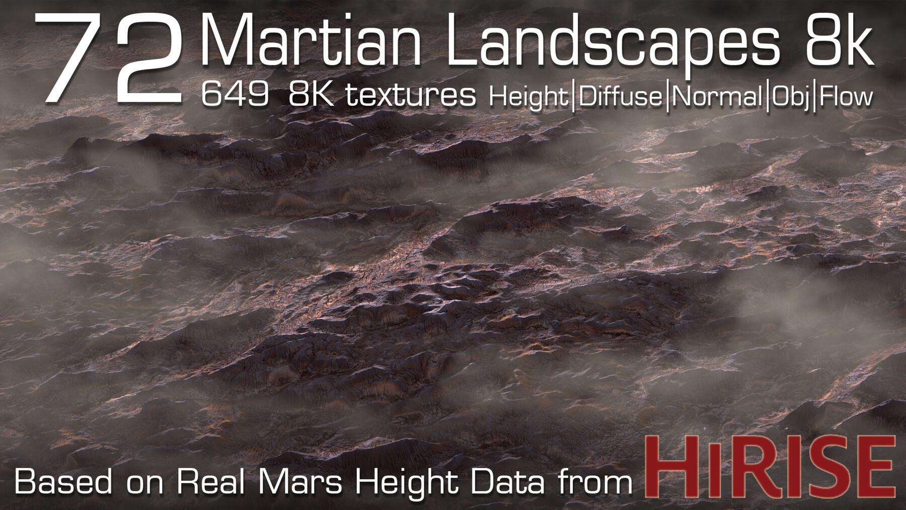 ArtStation - 72 Martian Landscapes 8k | Resources