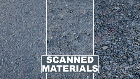 11 Scanned Street Materials