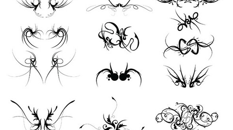 Hooladanders Vector Package, Hooladanders Pattern Figure Vector Set Package