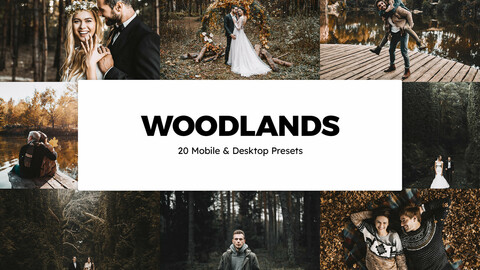 20 Woodlands LUTs and Lightroom Presets