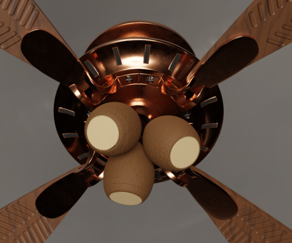 ArtStation Ceiling Fan Game Assets