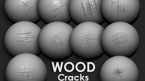 10 Wood Cracks – VDM Brush Pack