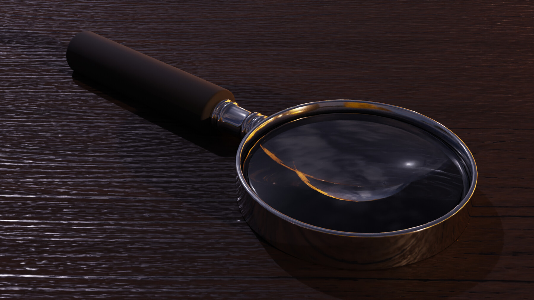 ArtStation - Magnifying Glass Low-poly 3D Model | Resources