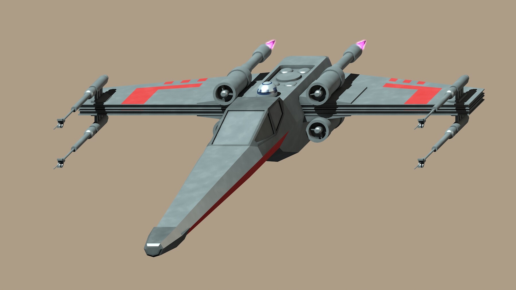 ArtStation - Star Wars - X Wing | Game Assets