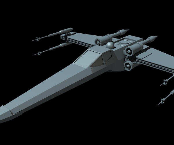 ArtStation - Star Wars - X Wing | Game Assets