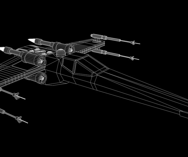 ArtStation - Star Wars - X Wing | Game Assets