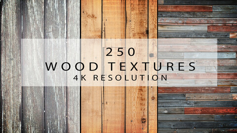 250 Wood Textures - High Quality