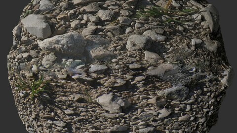 Gravel 6 PBR Material