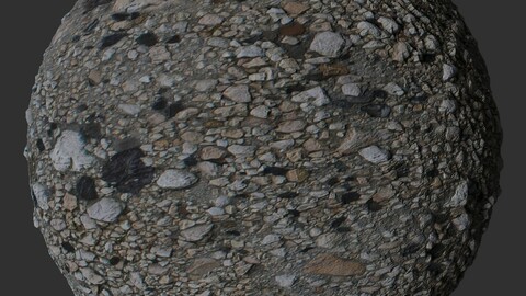 Gravel 7 PBR Material
