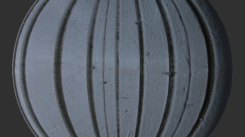 White Wood 1 PBR Material