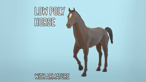 Low Poly Horse