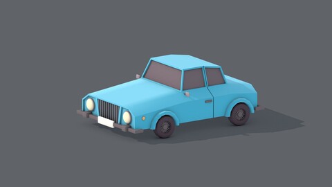 Low-poly Car