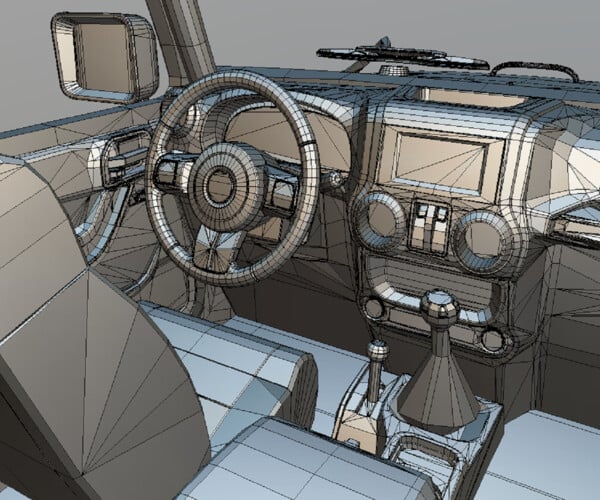 ArtStation - Jeep Wrangler 3D PRINT READY | Resources