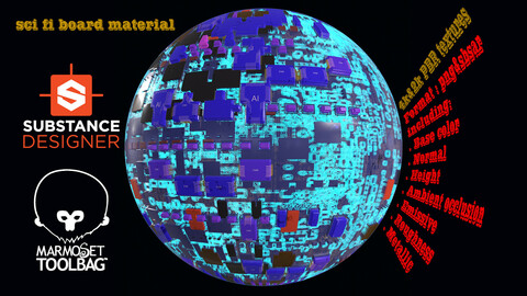 Sci-Fi Board material 082