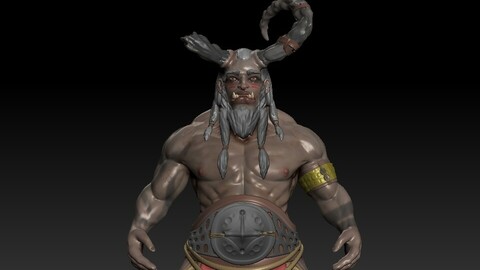 Orc for Zbrushing and fun