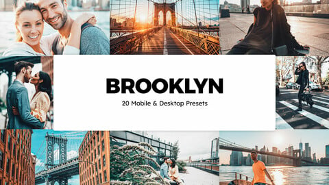 20 Brooklyn LUTs and Lightroom Presets